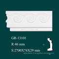 Haute densité Produits anciens Moulage d&#39;angle décoratif PU pour décoration de plafond
